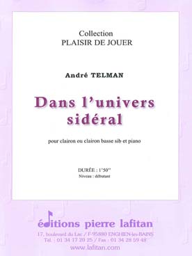 Illustration de Dans l'univers sidéral pour clairon et piano   