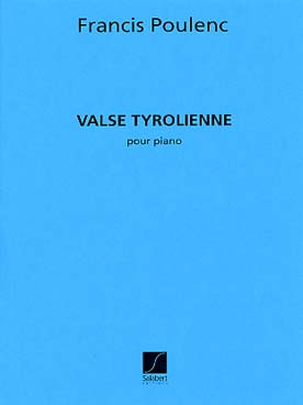Illustration poulenc valse tyrolienne