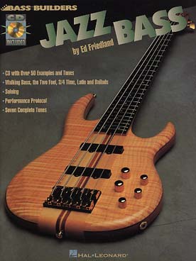 Illustration friedland jazz bass avec cd