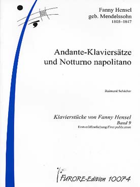 Illustration de Andante-Klaviersätze und Notturno napolitano