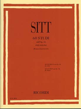 Illustration sitt etudes op. 32 (ri) sel. de 60