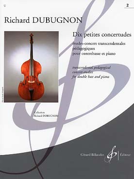 Illustration de Dix petites concertudes : études-concert transcendentales pédagogiques - Vol. 2 : 5 études