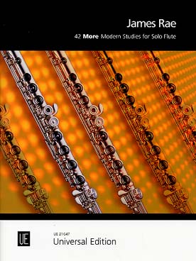 Illustration de 42 More modern studies for solo flûte