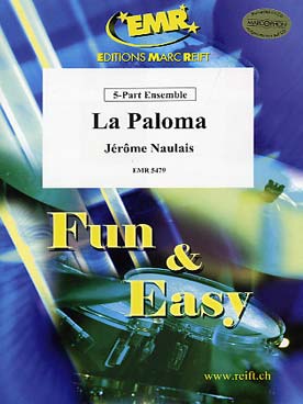 Illustration de La Paloma pour piano et percussions