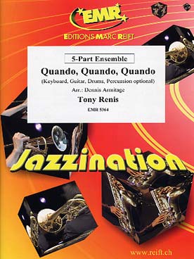 Illustration de Quando, quando, quando pour piano, guitare et percussions