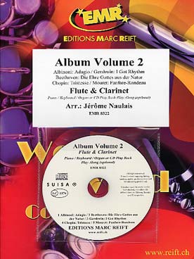 Illustration de ALBUM (tr. Naulais) - Vol. 2 : Albinoni, Gershwin, Beethoven Chopin, Mouret