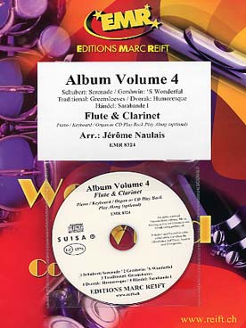Illustration de ALBUM (tr. Naulais) - Vol. 4 : Schubert, Gershwin, Dvorak, Haendel