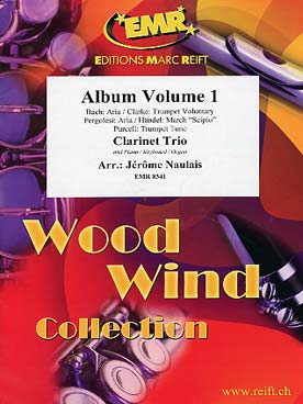 Illustration de ALBUM (tr. Naulais) - Vol. 1 : Bach, Clarke, Pergolese, Haendel, Purcell