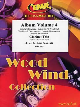 Illustration de ALBUM (tr. Naulais) - Vol. 4 : Schubert, Gershwin, Dvoràk,  Haendel, Greensleeves