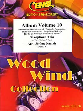 Illustration de ALBUM (tr. Naulais) - Vol.10 : Mendelssohn, Gershwin, Haydn, Bach ...