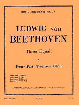Illustration de 3 Equales pour 4 trombones