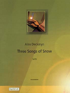 Illustration de Three songs of snow (SATB)