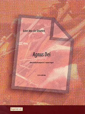 Illustration de Agnus Dei pour hautbois, violon, trompette et piano/orgue