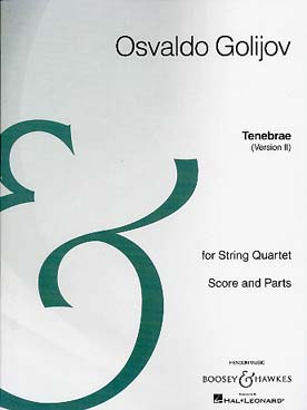 Illustration de Tenebrae (version II) pour quatuor à cordes
