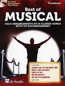 Illustration de BEST OF MUSICAL : 14 arrangements de musiques de films avec CD play-along