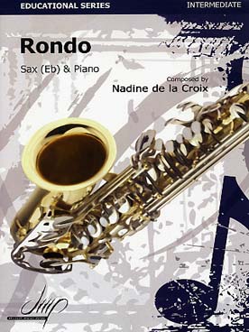 Illustration de Rondo pour saxophone si b et piano