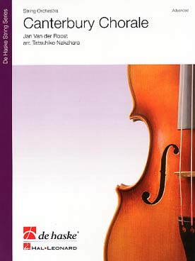 Illustration de Canterbury Chorale pour 4 violons, 2 altos, 2 violoncelles et 1 contrebasse