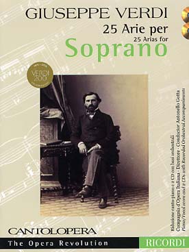 Illustration de 25 Arias pour soprano avec 2 CD play- along