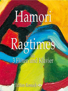 Illustration de Ragtimes pour 3 flûtes et piano