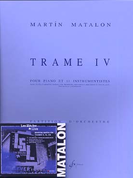 Illustration de Trame IV pour piano et 11 instruments