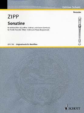 Illustration de Sonatine pour flûte à bec alto op. 23a
