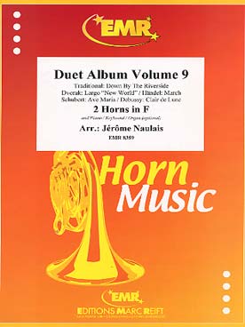 Illustration de DUET ALBUM (tr. Naulais) - Vol. 9 : Dvorak, Haendel, Schubert, Debussy...