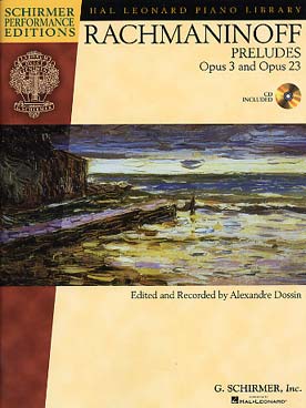 Illustration rachmaninov preludes (11) op. 3 et 23
