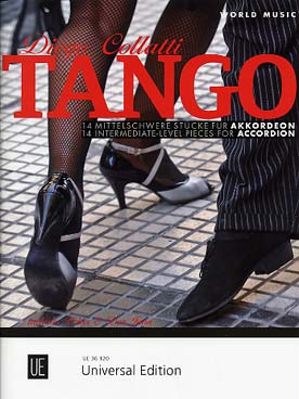 Illustration de TANGO, 14 pièces de niveau intermédiaire pour accordéon