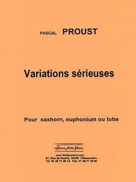 Illustration proust variations serieuses
