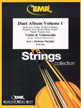 Illustration de DUET ALBUM (tr. Naulais) - Vol. 1 : Bach, Clarke, Pergolese, Haendel et Purcell