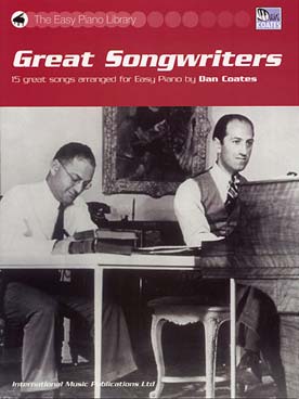 Illustration de GREAT SONGWRITERS, 15 great songs for easy piano (P/V/G)