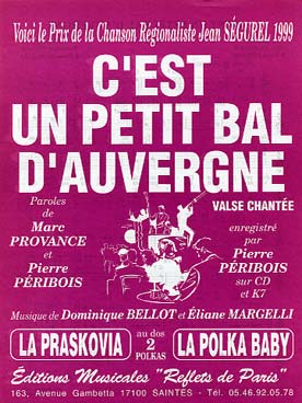 Illustration de C'est un petit bal d'Auvergne, paroles de M. Provance et P. Péribois   