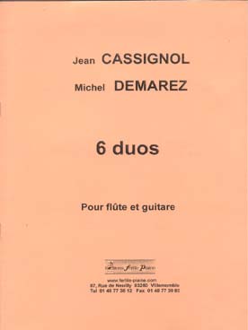 Illustration 6 duos (tr. cassignol/demarez)