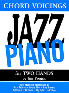 Illustration progris jazz chord voicings piano