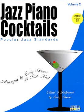 Illustration jazz piano cocktails avec cd vol. 2