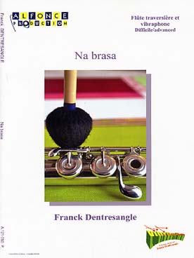 Illustration de Na brasa pour flûte et vibraphone
