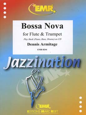 Illustration armitage bossa nova + cd flute/tromp/pia