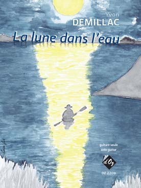 Illustration de La Lune dans l'eau    