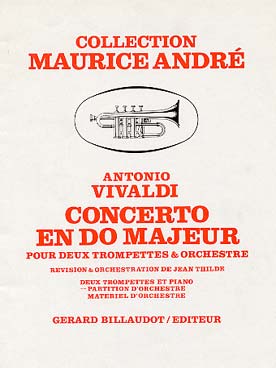 Illustration de Concerto en do M pour 2 trompettes et cordes et clavecin