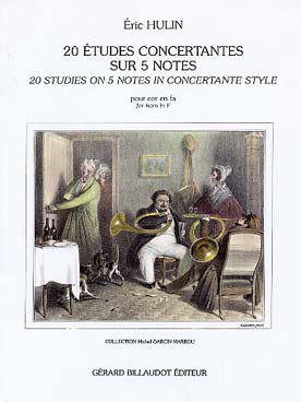 Illustration de 20 Études concertantes sur 5 notes