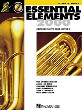Illustration de ESSENTIAL ELEMENTS 2000 : comprehensive band method - Vol. 1 : tuba en si b (clé sol/fa)