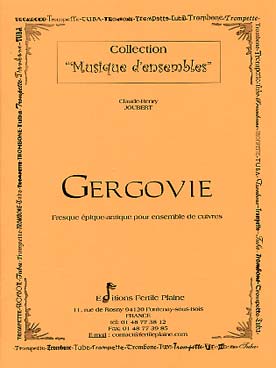 Illustration de Gergovie, fresque épique-antique pour ensemble de cuivres (3 trompettes, 2 trombones, tuba)