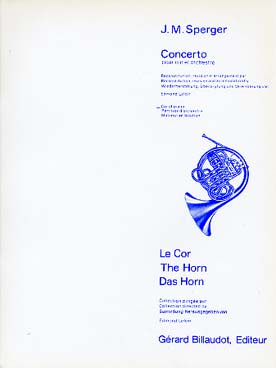 Illustration de Concerto pour cor et orchestre, réd. piano par Leloir