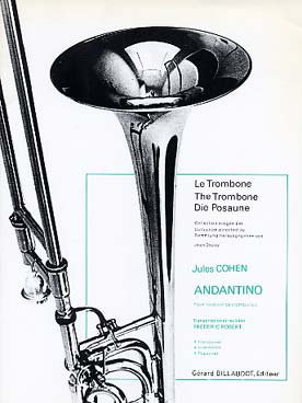 Illustration de Andantino pour quatuor de trombones