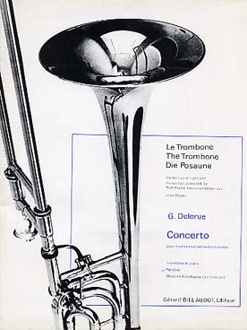 Illustration delerue concerto pour trombone et cordes