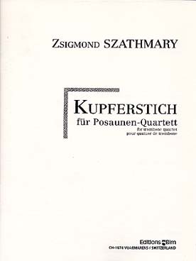 Illustration de Kupferstich pour quatuor de trombones