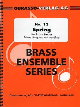 Illustration de Spring pour 2 trompettes, cor, trombone, euphonium et tuba