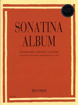 Illustration de SONATINA ALBUM : Beethoven, Clementi, Diabelli et Kuhlau (niveau facile)