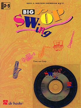 Illustration de SWING POP - Big swop : grade 2-3 pour euphonium et baryton