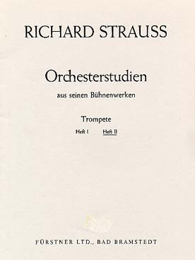 Illustration de Orchesterstudien : études d'orchestre extraites des opéras - Vol. 2 : Elektra, Der Rosenkavalier